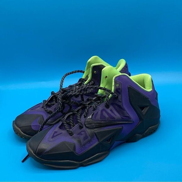 Nike Lebron iD, Purple Black Green - Picture 1 of 5